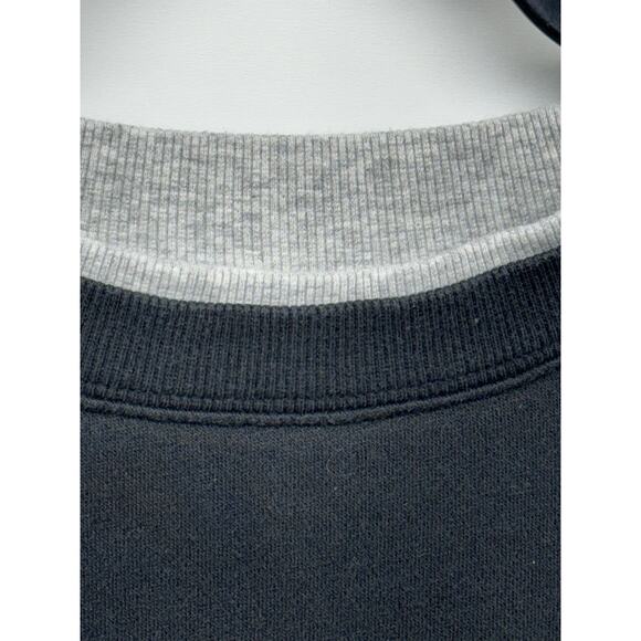 Champion Women’s Black Crop Cropped Sweatshirt Size XS Pullover Drawstring Hem - Picture 4 of 8